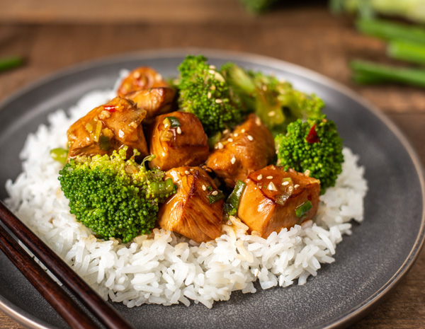 Recipe Sesame Chicken with Broccoli