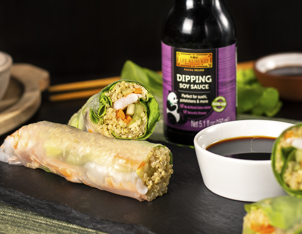 Recipe Shrimp Spring Rolls with Dipping Soy Sauce