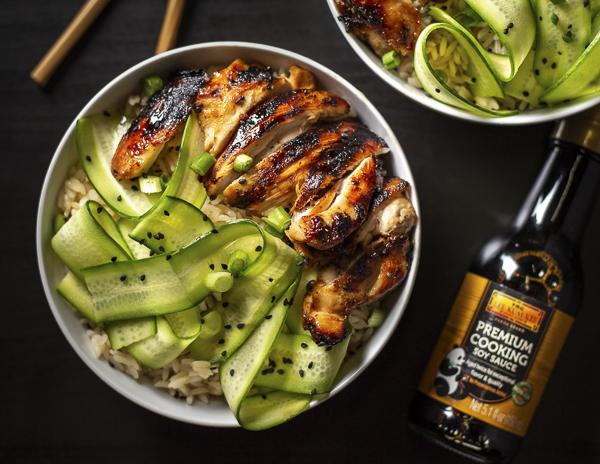 Recipe Soy Glazed Grilled Chicken Bowl