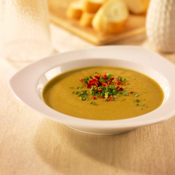 Recipe Split Pea & Bacon Soup with Premium Oyster Flavored Sauce