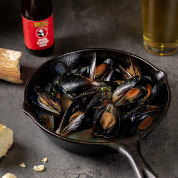 Recipe Steamed Mussels with Garlic and Beer S