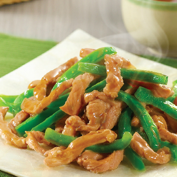 Recipe Stir-Fried Pork with Green Bell Peppers S