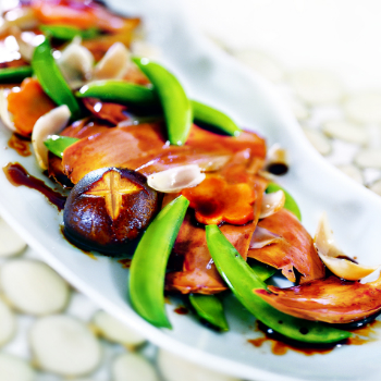 Recipe Stir-Fried Vegetarian Abalone with Vegetables