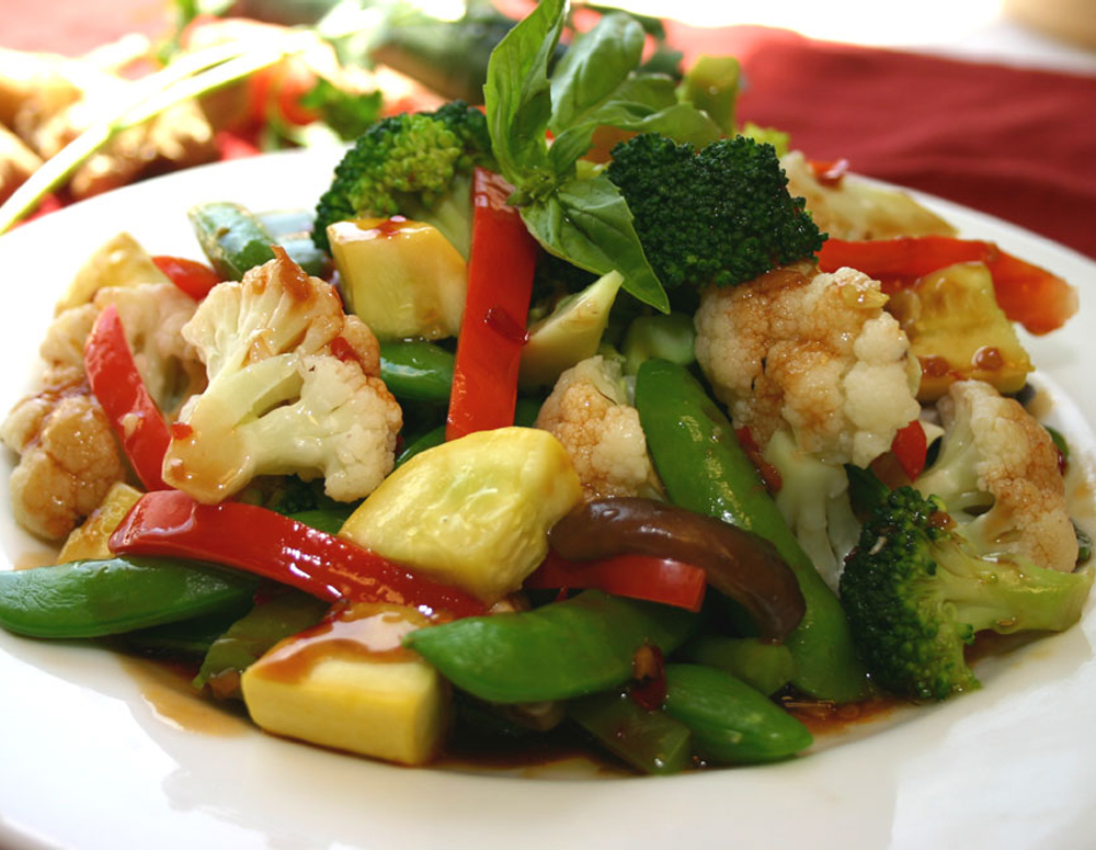 Recipe Stir-Fry Spring Vegetables with Panda Oyster Flavored sauce