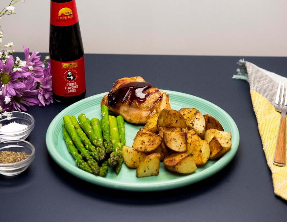 Recipe Sweet Lime and Oyster Sauce Backed Chicken Thighs