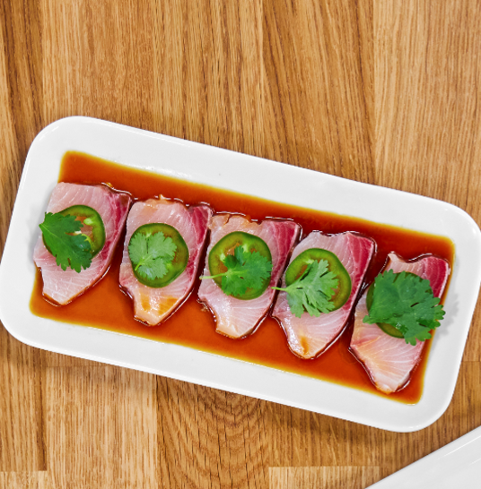 Recipe Yellotail Sashimi with Chili  Ponzu S