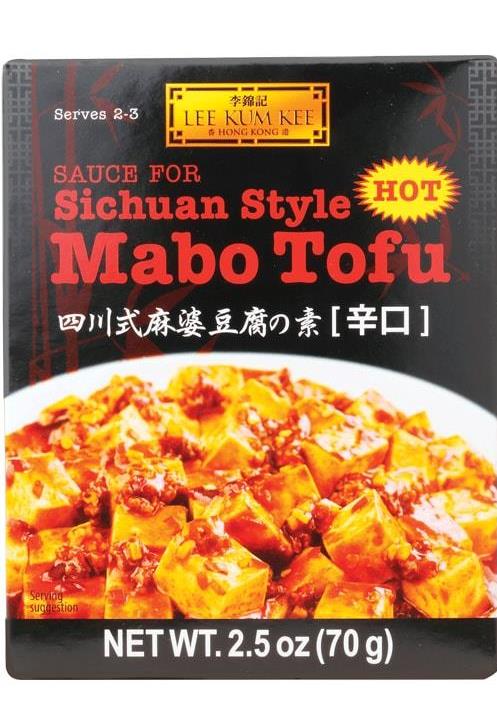 Sauce for Sichuan Style Mabo Tofu 2.5 oz (70 g), Sauce pack