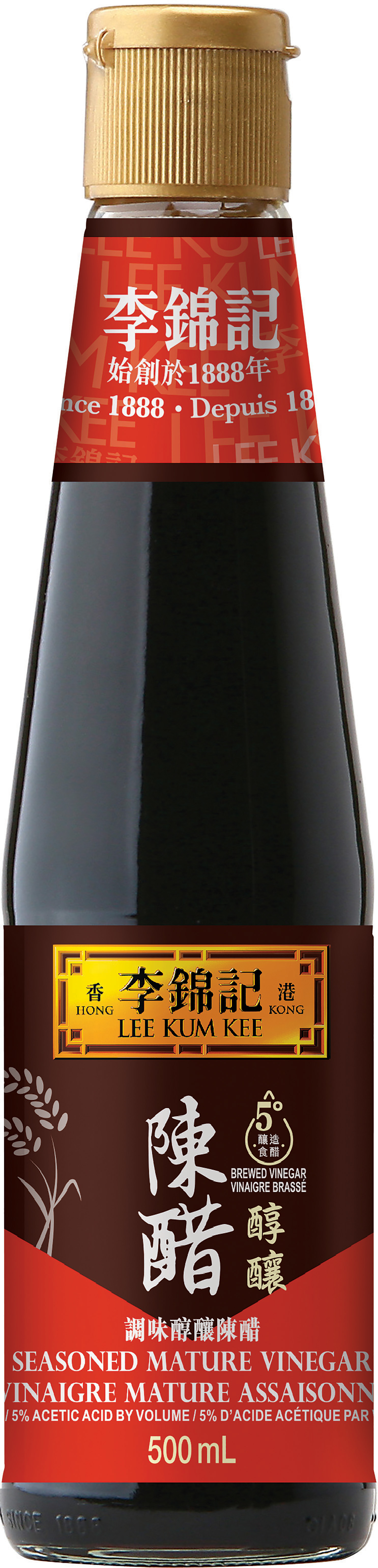 Seasoned Mature Vinegar, 500 mL Bottle