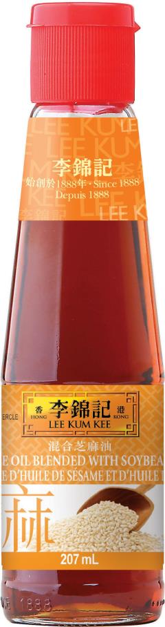 Mélange d’huile de sésame et d’huile de soja, 207ml, bouteille