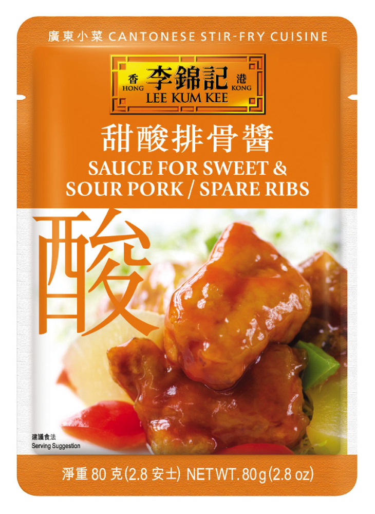 Sauce For Sweet & Sour Pork/Spare Ribs 80G TW