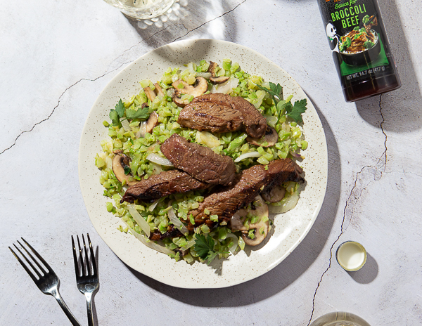 Recipe Beef with Broccoli Rice