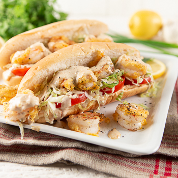 Recipe Shrimp Po'Boy Sandwich S