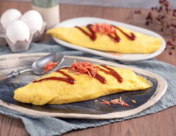 Chinese omelet rice