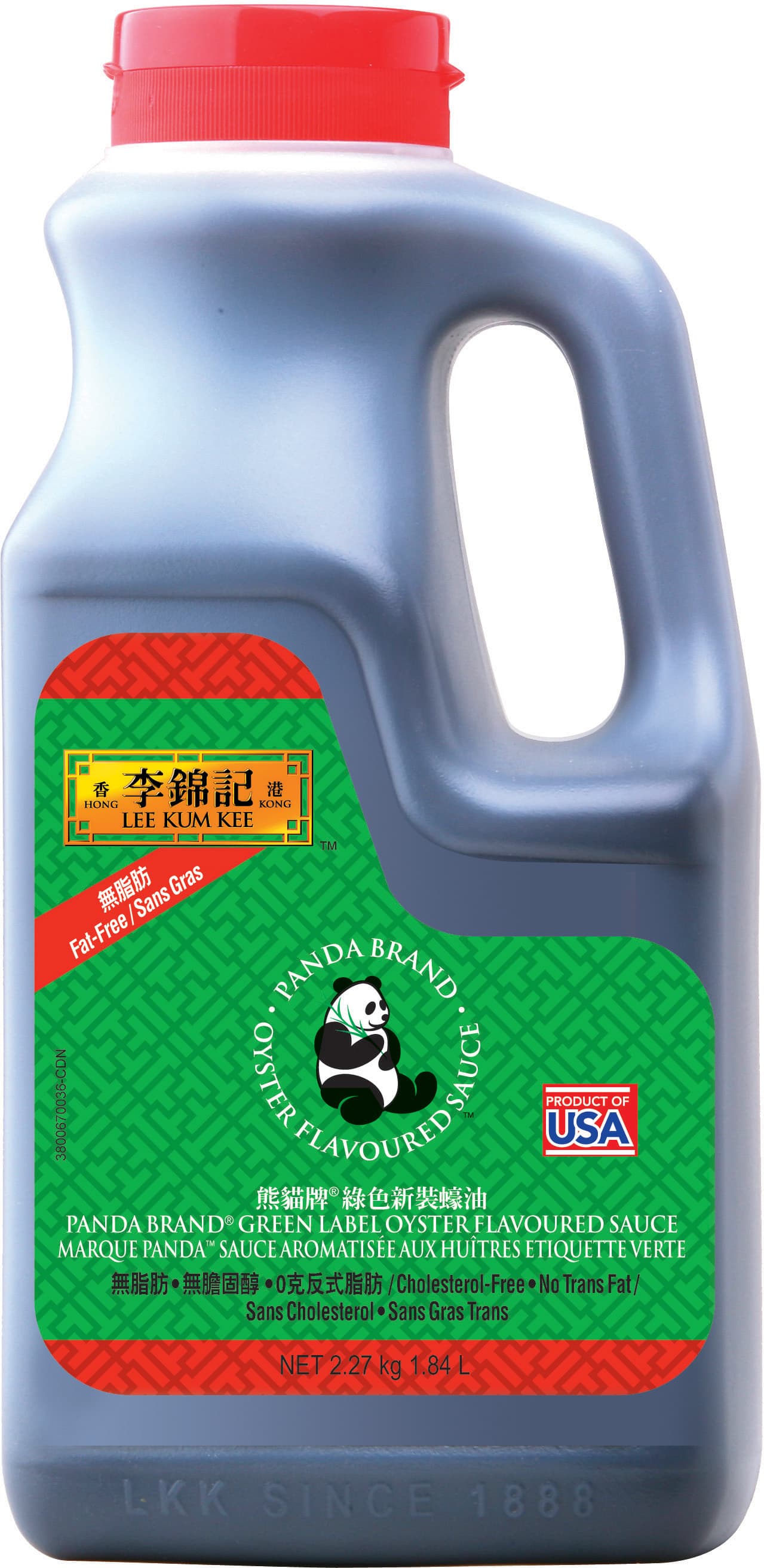 Panda Brand Green Label Oyster Flavoured Sauce 2.27kg 