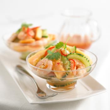 eu350_Prawn Salad with Thai Sweet Chilli Dressing