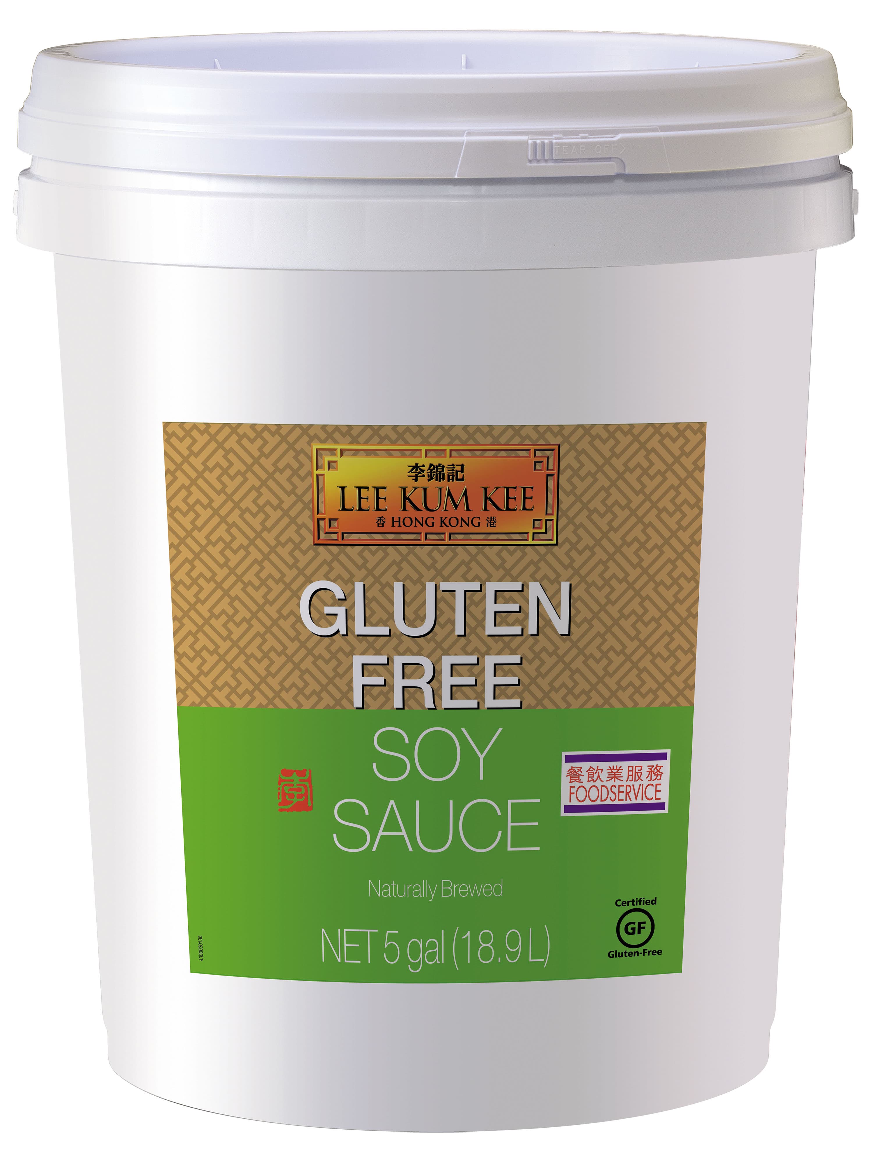 Gluten Free Soy Sauce, 5 gal (18.9 L)