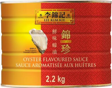 Kum Chun Oyster Flavoured Sauce, 2.2 kg, Tin Can