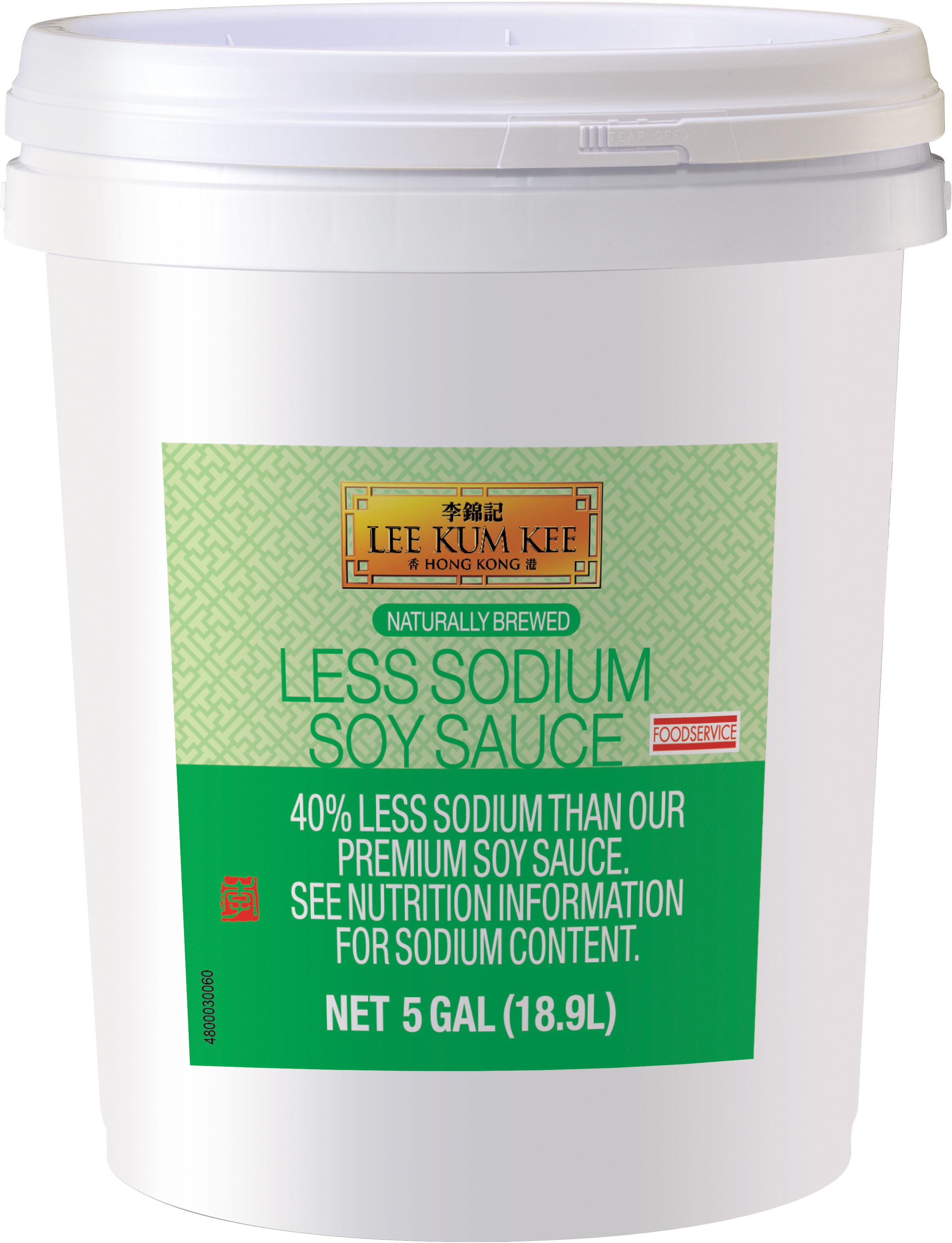 減鹽醬油  5 gal (18.9 L), 桶裝