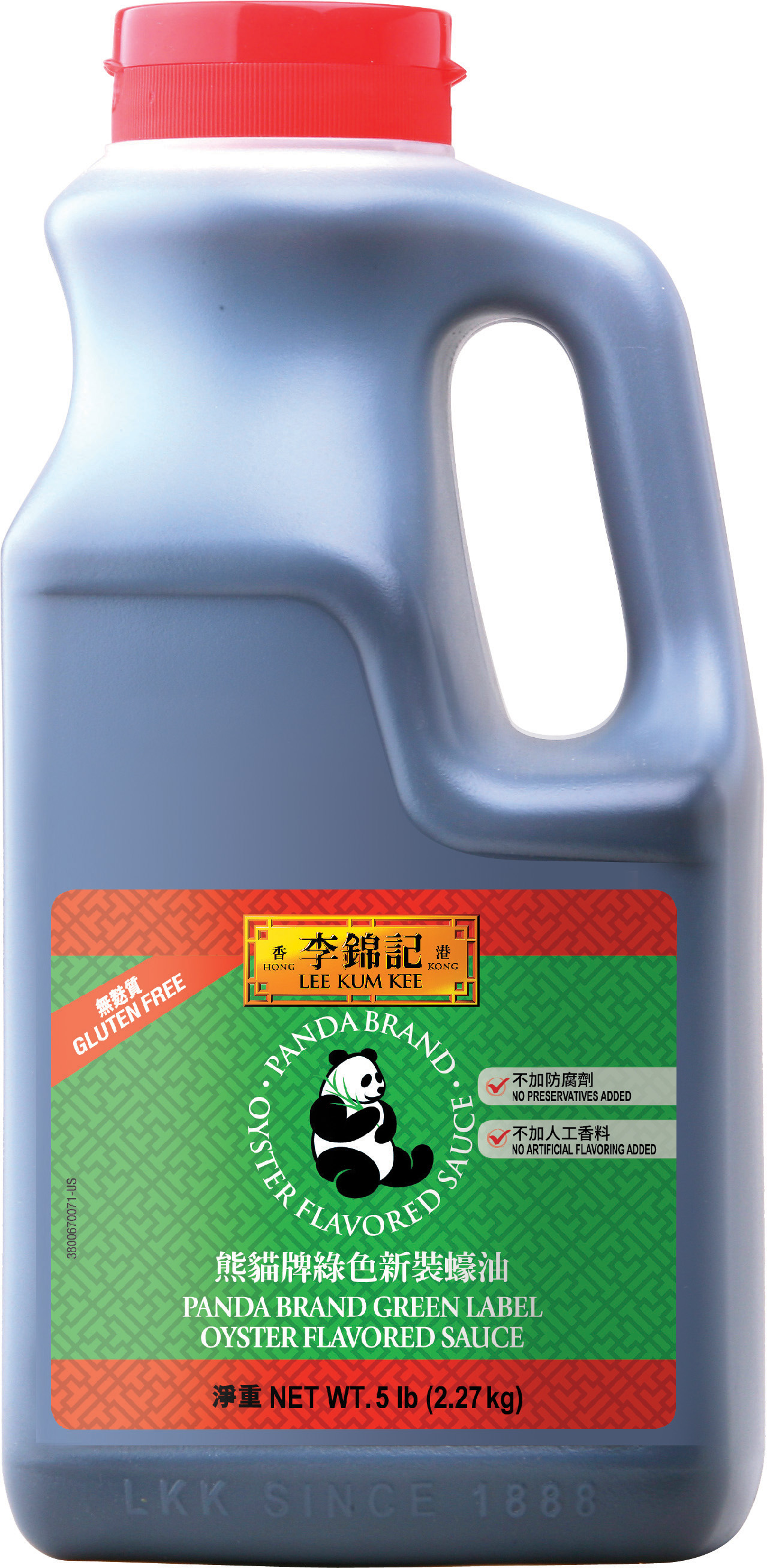 Panda Brand Green Label Oyster Flavored Sauce 5 lb (2.27 kg) Pail