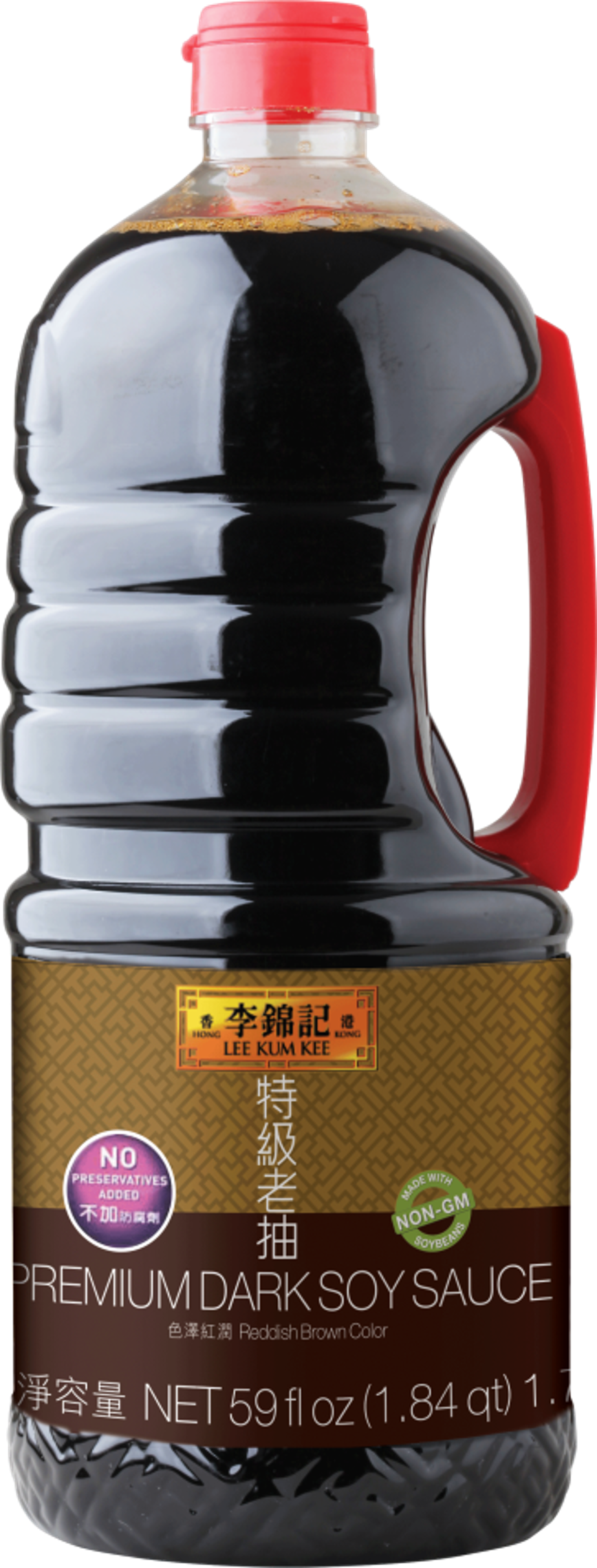 Premium Dark Soy Sauce 59 fl oz (1.84 qt) 1.75 L, Pail