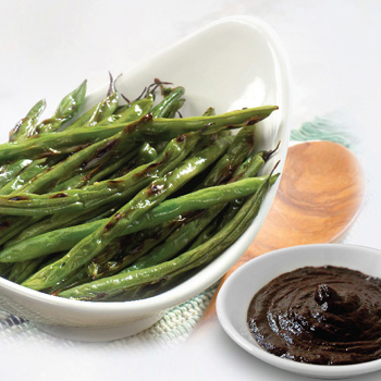 Asian Blistered Green Beans with Black Bean Sauce S